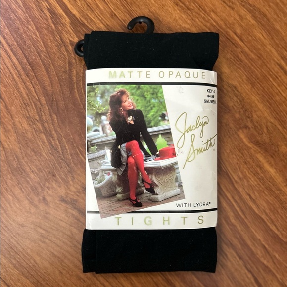 Jaclyn Smith Matte Opaque Tights - Picture 2 of 3